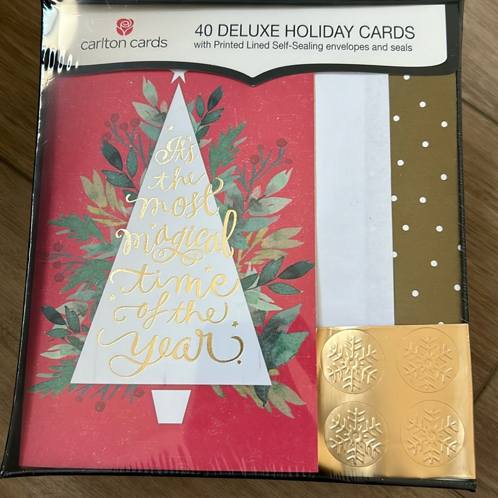 It’s the most magical time of the year Christmas cards 40ct